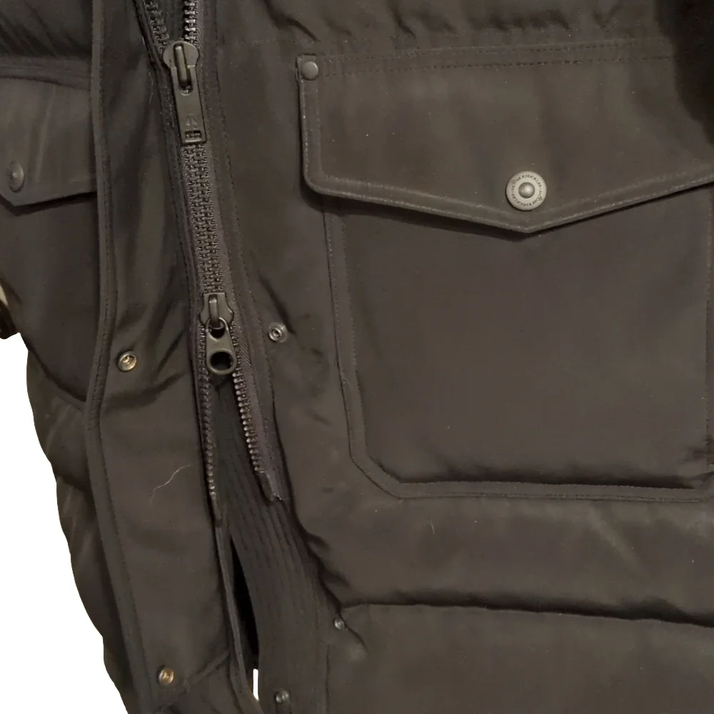 Moose Knuckles Alberta Women’s Parka – Size L, NWT, Black, Goose-Down, Fox Fur - Picture 12 of 16